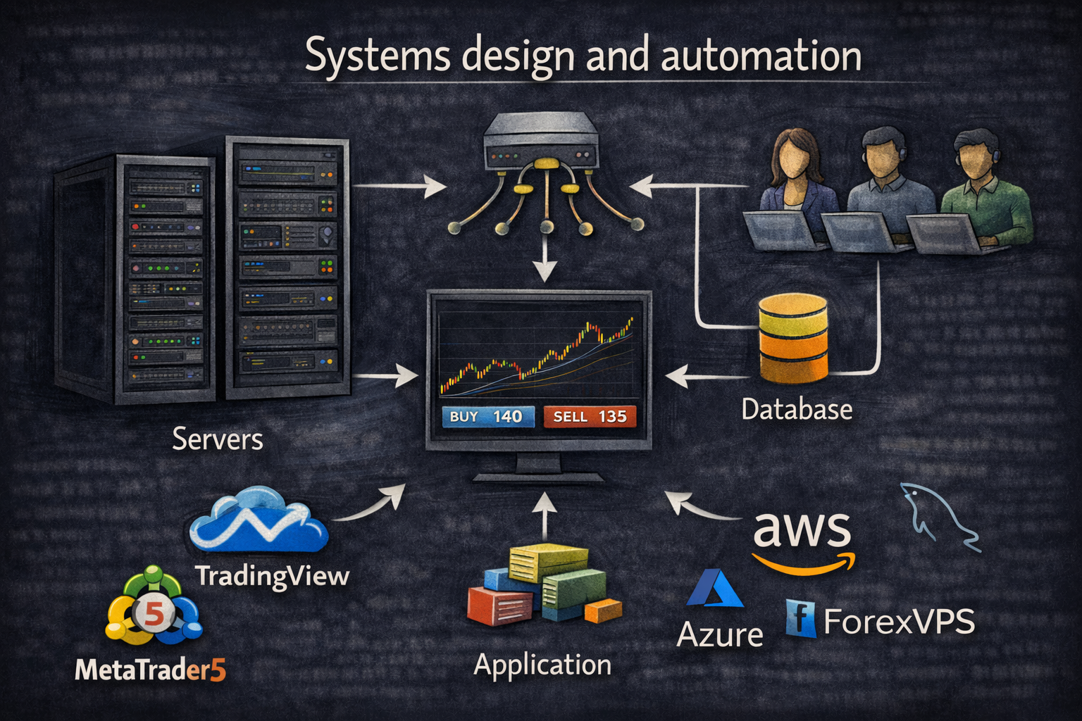 Linux Infrastructure Architecture project illustration