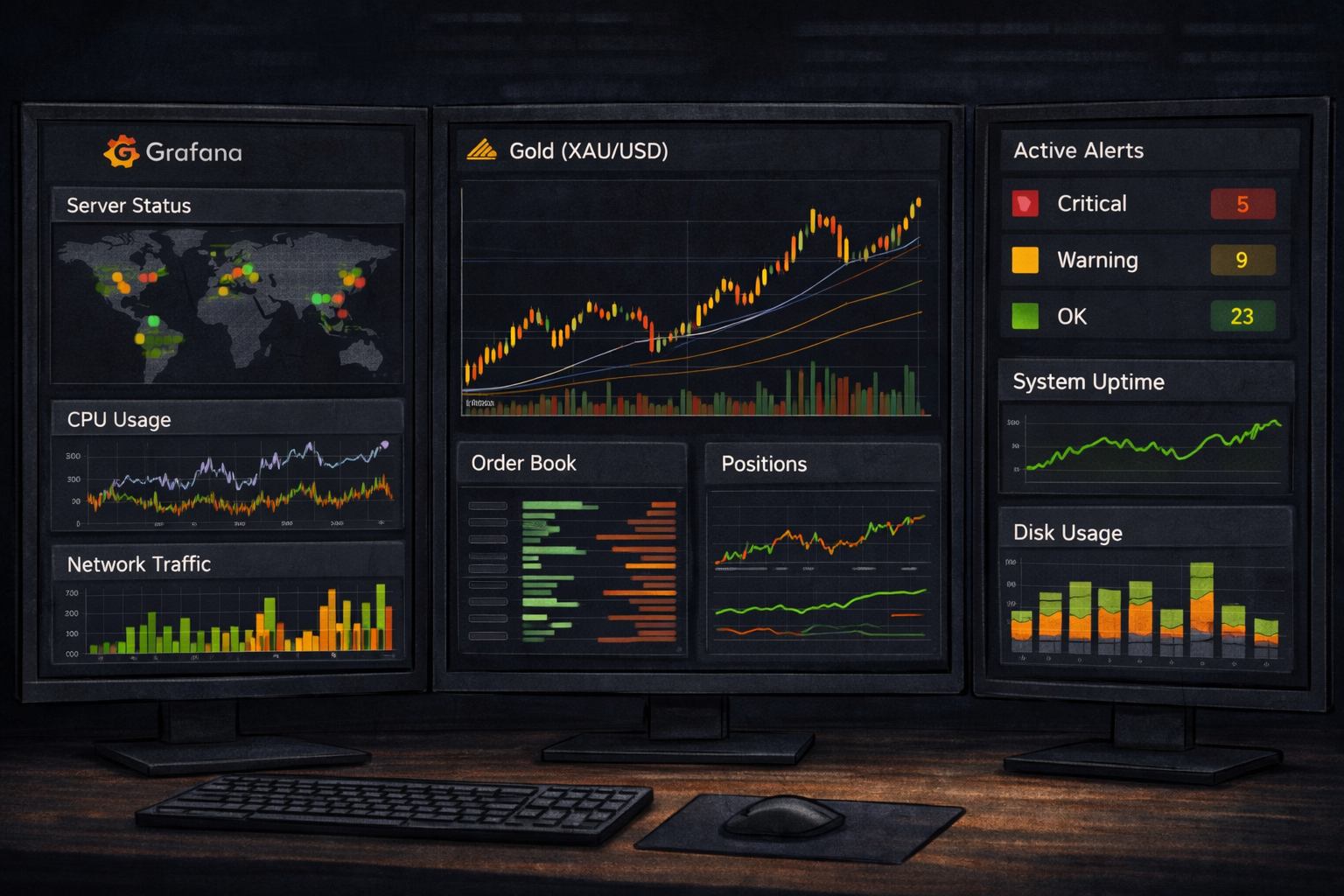 Monitoring Troubleshooting Visibility project illustration